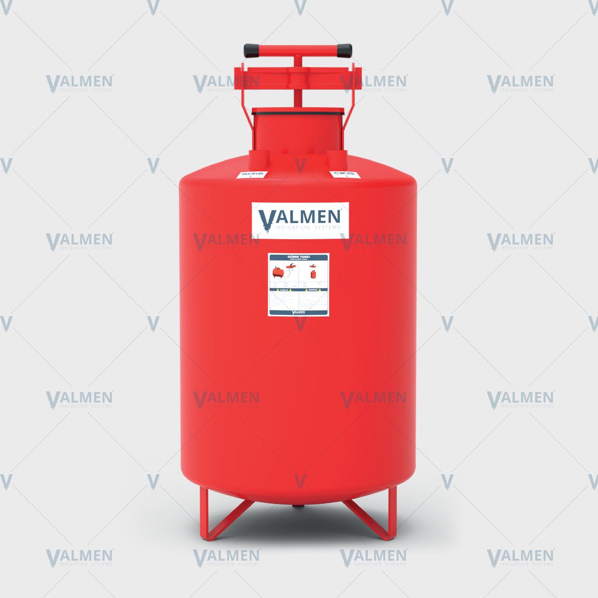 VERTICAL FERTILIZER TANK