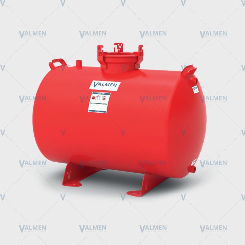 HORIZONTAL FERTILIZER TANK
